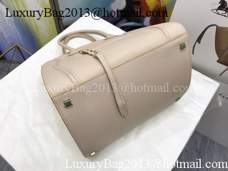 Celine Luggage Phantom Tote Bag Calfskin Leather CT3372 Apricot&Yellow Celine Luggage Phantom Tote Bag Calfskin Leather CT3372 Apricot&Yellow