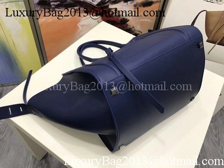 Celine Luggage Phantom Tote Bag Calfskin Leather CT3372 Blue Celine Luggage Phantom Tote Bag Calfskin Leather CT3372 Blue