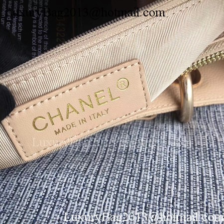Chanel LE Boy Grand Shopping Tote Bag GST Apricot Cannage Pattern A50995 Gold Chanel LE Boy Grand Shopping Tote Bag GST Apricot Cannage Pattern A50995 Gold