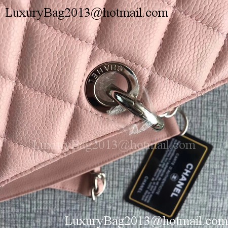 Chanel LE Boy Grand Shopping Tote Bag GST Pink Cannage Pattern A50995 Silver Chanel LE Boy Grand Shopping Tote Bag GST Pink Cannage Pattern A50995 Silver