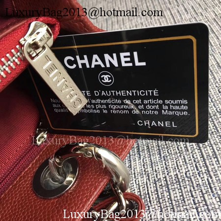 Chanel LE Boy Grand Shopping Tote Bag GST Wine Cannage Pattern A50995 Silver Chanel LE Boy Grand Shopping Tote Bag GST Wine Cannage Pattern A50995 Silver