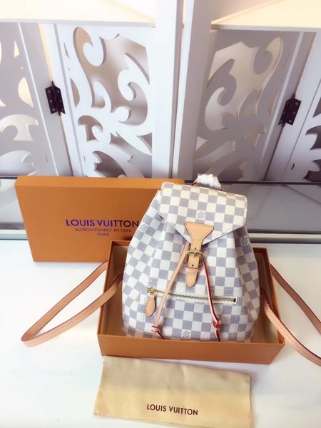 Louis Vuitton Damier Azur Canvas MONTSOURIS N43431 Louis Vuitton Damier Azur Canvas MONTSOURIS N43431