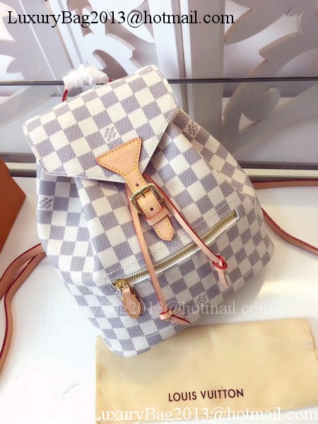 Louis Vuitton Damier Azur Canvas MONTSOURIS N43431 Louis Vuitton Damier Azur Canvas MONTSOURIS N43431
