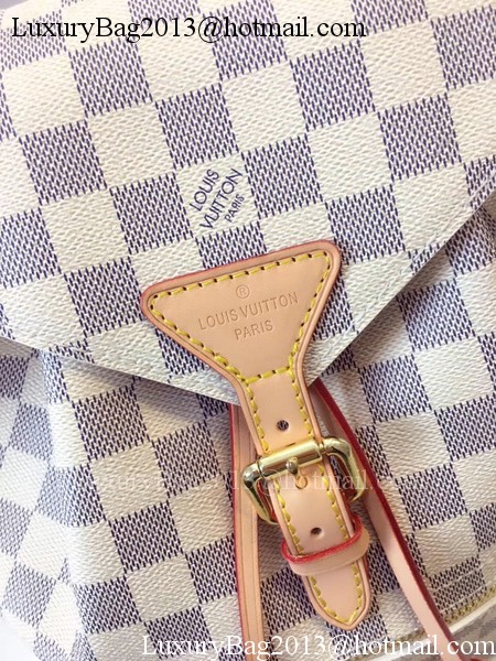 Louis Vuitton Damier Azur Canvas MONTSOURIS N43431 Louis Vuitton Damier Azur Canvas MONTSOURIS N43431