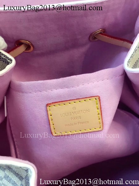 Louis Vuitton Damier Azur Canvas MONTSOURIS N43431 Louis Vuitton Damier Azur Canvas MONTSOURIS N43431