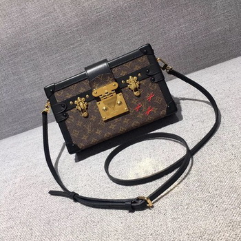 Louis Vuitton Petite Malle Monogram Canvas Bag M44154 Louis Vuitton Petite Malle Monogram Canvas Bag M44154