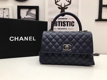 Chanel Classic Red Top Handle Bag Royal Original Leather A92991 Silver Chanel Classic Red Top Handle Bag Royal Original Leather A92991 Silver