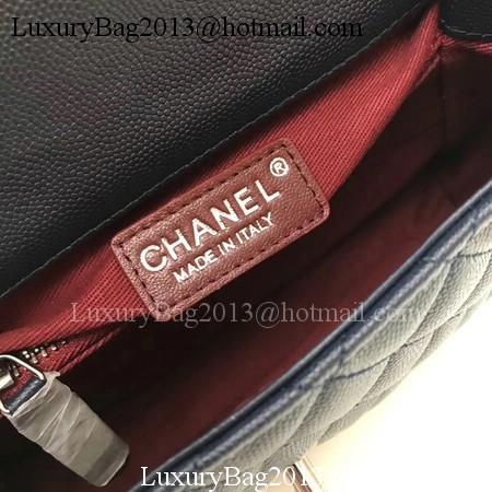 Chanel Classic Red Top Handle Bag Royal Original Leather A92991 Silver Chanel Classic Red Top Handle Bag Royal Original Leather A92991 Silver