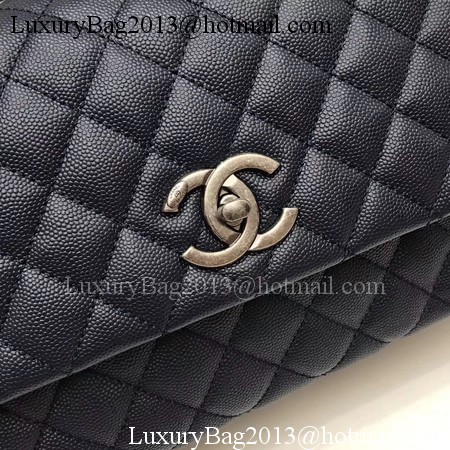 Chanel Classic Red Top Handle Bag Royal Original Leather A92991 Silver Chanel Classic Red Top Handle Bag Royal Original Leather A92991 Silver