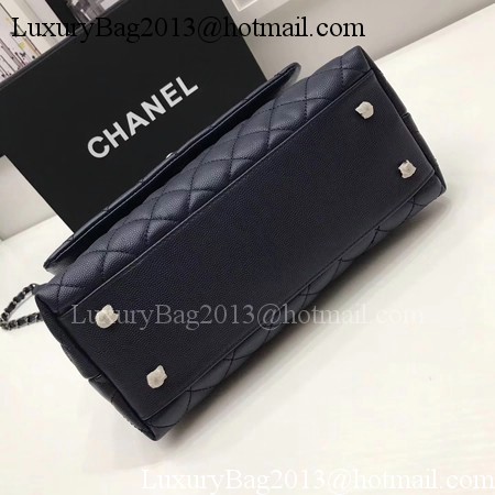 Chanel Classic Top Handle Bag Royal Original Leather A92991 Silver Chanel Classic Top Handle Bag Royal Original Leather A92991 Silver