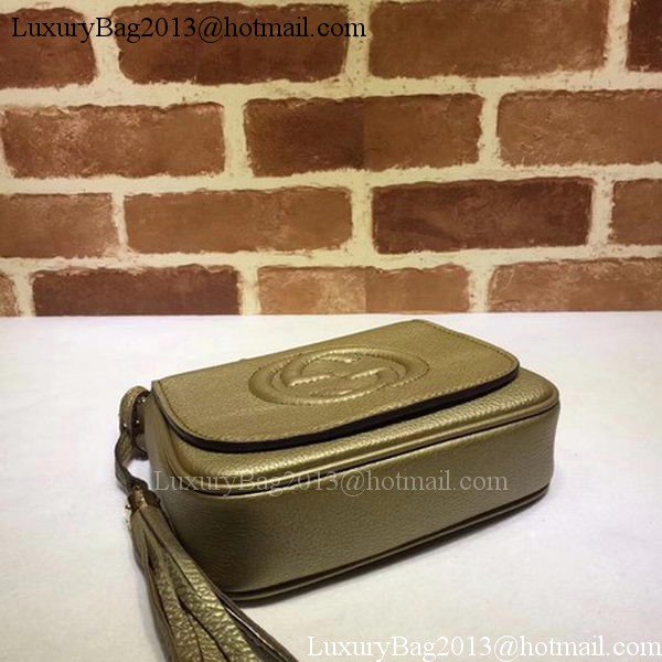 Gucci Soho Chain Shoulder Bag Calfskin Leather 323190 Gold Gucci Soho Chain Shoulder Bag Calfskin Leather 323190 Gold