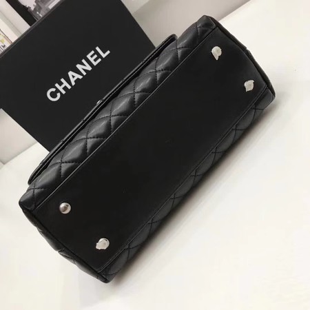Chanel Classic Red Top Handle Bag Original Leather A92991 Black Chanel Classic Red Top Handle Bag Original Leather A92991 Black