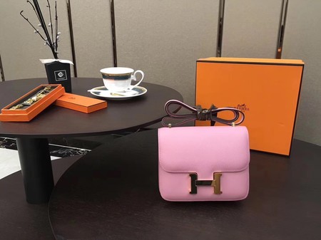 Hermes Constance Bag Original Calfskin Leather H9910 Pink Hermes Constance Bag Original Calfskin Leather H9910 Pink