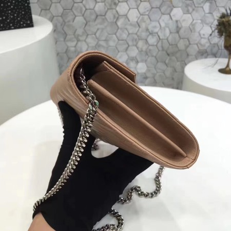 YSL WOC Classic Monogramme Flap Bag Cannage Pattern Y1003 Apricot YSL WOC Classic Monogramme Flap Bag Cannage Pattern Y1003 Apricot