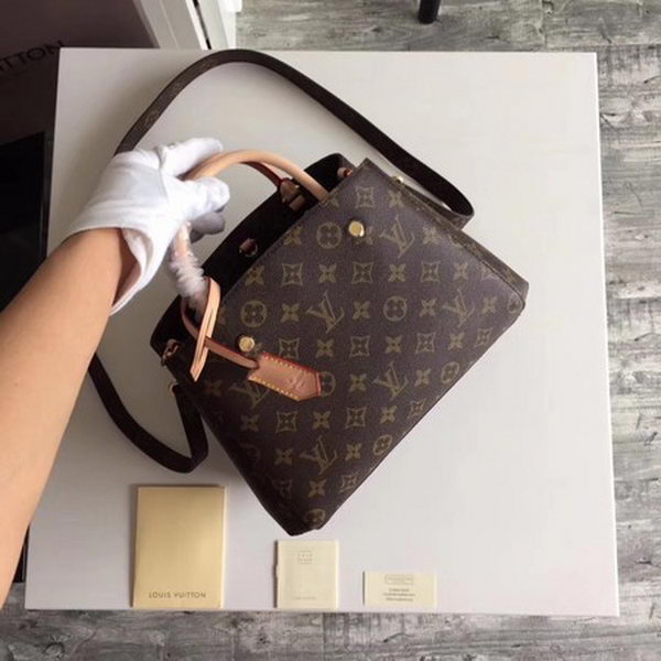 Louis Vuitton Monogram Canvas Montaigne BB M41055 Louis Vuitton Monogram Canvas Montaigne BB M41055