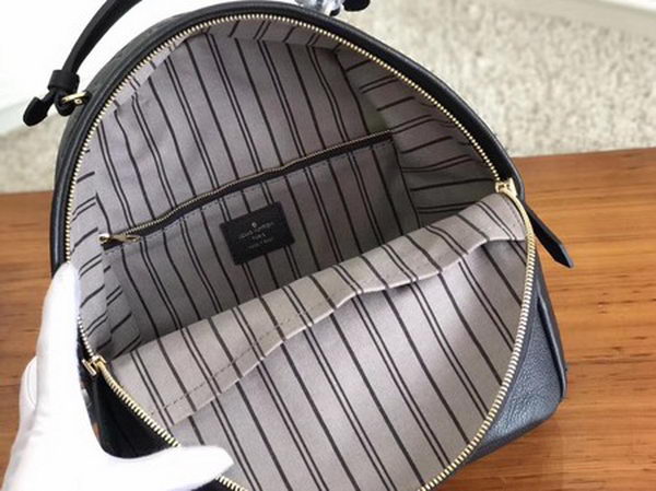 Louis Vuitton Monogram Empreinte SORBONNE BACKPACK M44019 Black Louis Vuitton Monogram Empreinte SORBONNE BACKPACK M44019 Black