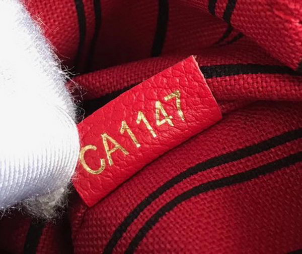 Louis Vuitton Monogram Empreinte SORBONNE BACKPACK M44019 Red Louis Vuitton Monogram Empreinte SORBONNE BACKPACK M44019 Red