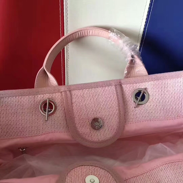 Chanel Deauville Tote Bag Original Canvas Leather A68047-6 Chanel Deauville Tote Bag Original Canvas Leather A68047-6