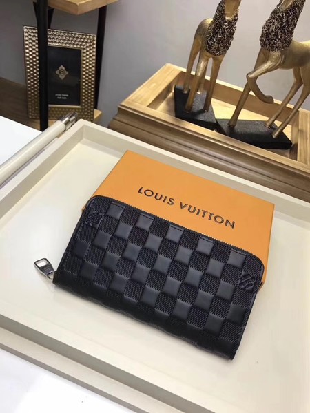 Louis Vuitton Damier Infini Leather Zippy Wallet N60015 Louis Vuitton Damier Infini Leather Zippy Wallet N60015