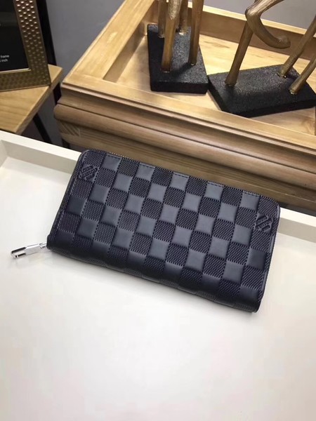 Louis Vuitton Damier Infini Leather Zippy Wallet N60015 Louis Vuitton Damier Infini Leather Zippy Wallet N60015