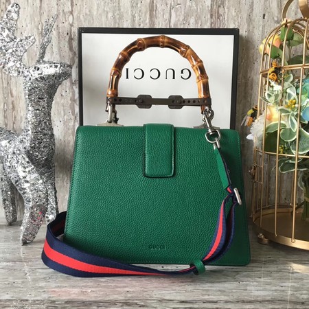 Gucci Dionysus Leather Top Handle Bag 448075 Green Gucci Dionysus Leather Top Handle Bag 448075 Green