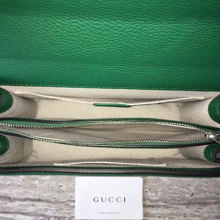 Gucci Dionysus Leather Top Handle Bag 448075 Green Gucci Dionysus Leather Top Handle Bag 448075 Green