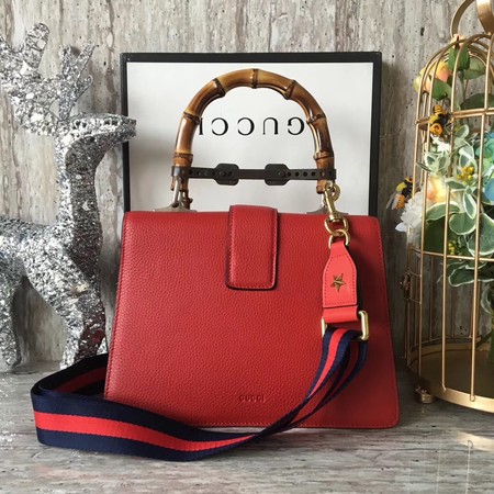 Gucci Dionysus Leather Top Handle Bag 448075 Red Gucci Dionysus Leather Top Handle Bag 448075 Red