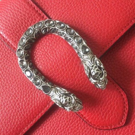 Gucci Dionysus Leather Top Handle Bag 448075 Red Gucci Dionysus Leather Top Handle Bag 448075 Red