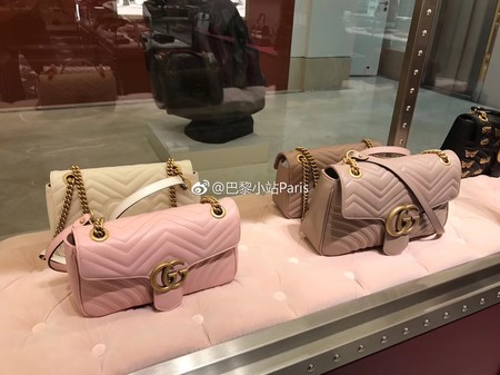 Gucci Now GG Marmont Matelasse Shoulder Bag 443496 Apricot Gucci Now GG Marmont Matelasse Shoulder Bag 443496 Apricot