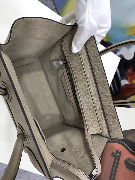 Celine Luggage Micro Tote Bag Original Leather CLY33081M Khaki Celine Luggage Micro Tote Bag Original Leather CLY33081M Khaki