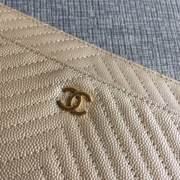 Chanel WOC Flap Shoulder Bag Gold Calfskin Leather A33814 Gold Chanel WOC Flap Shoulder Bag Gold Calfskin Leather A33814 Gold