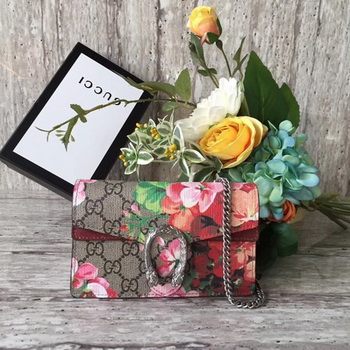 Gucci Dionysus GG Blooms Super mini Bag 476432 Red Gucci Dionysus GG Blooms Super mini Bag 476432 Red