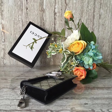 Gucci Dionysus GG Supreme Super mini Bag 476432 Black Gucci Dionysus GG Supreme Super mini Bag 476432 Black