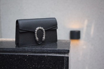 Gucci Dionysus Leather Super mini Bag 476432 Black Gucci Dionysus Leather Super mini Bag 476432 Black