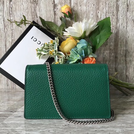 Gucci Dionysus Leather Super mini Bag 476432 Green Gucci Dionysus Leather Super mini Bag 476432 Green