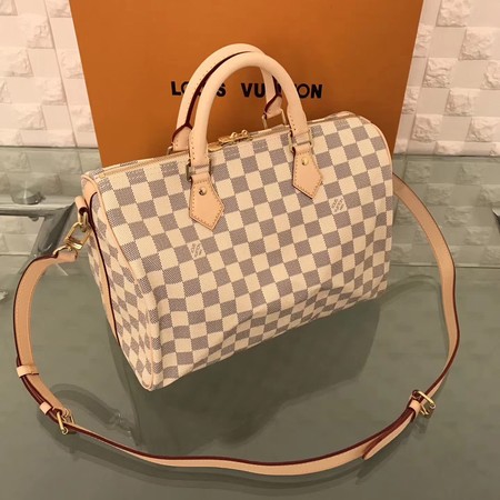 Louis Vuitton Damier Azur Canvas SPEEDY BANDOULIERE 30 N41373 Louis Vuitton Damier Azur Canvas SPEEDY BANDOULIERE 30 N41373