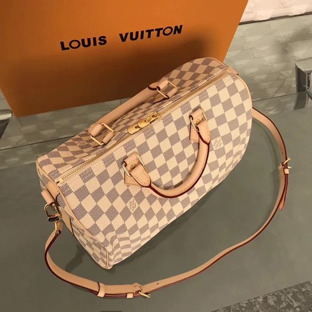 Louis Vuitton Damier Azur Canvas SPEEDY BANDOULIERE 30 N41373 Louis Vuitton Damier Azur Canvas SPEEDY BANDOULIERE 30 N41373
