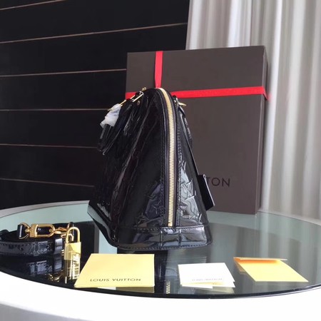 Louis Vuitton Monogram Vernis Alma PM M91611 Brown Louis Vuitton Monogram Vernis Alma PM M91611 Brown