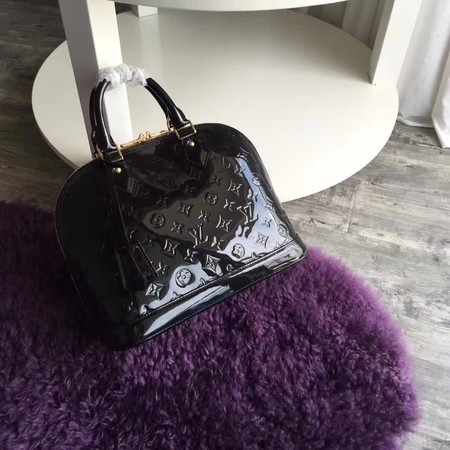 Louis Vuitton Monogram Vernis Alma PM M91611 Brown Louis Vuitton Monogram Vernis Alma PM M91611 Brown