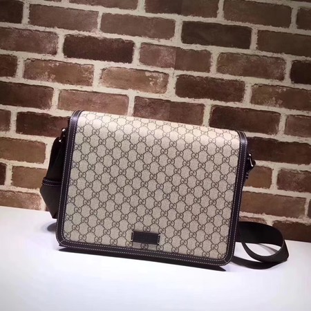 Gucci Original GG Canvas Messenger Bag 475432 Brown Gucci Original GG Canvas Messenger Bag 475432 Brown