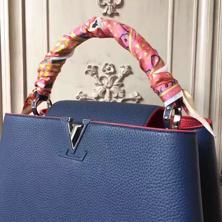 Louis Vuitton Elegant Capucines Bags MM M41813 Blue Louis Vuitton Elegant Capucines Bags MM M41813 Blue