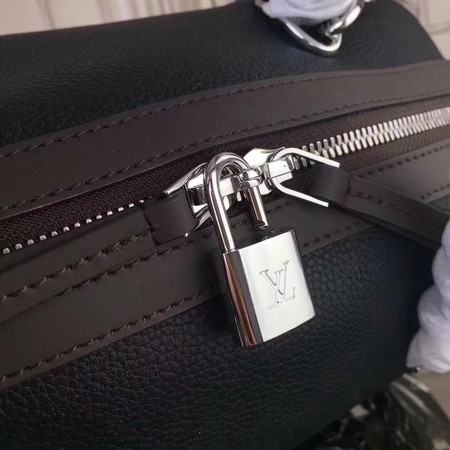 Louis Vuitton Mahina Leather ASTERIA Bag M54671 Black