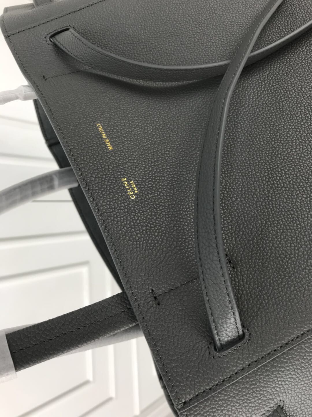 Celine Cabas Phantom Bags Original Leather C2210 Grey Celine Cabas Phantom Bags Original Leather C2210 Grey