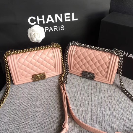 Boy Chanel Flap Shoulder Bag Sheepskin Leather A67085 Pink Boy Chanel Flap Shoulder Bag Sheepskin Leather A67085 Pink