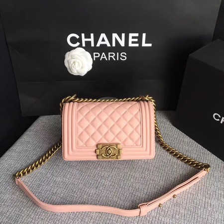 Boy Chanel Flap Shoulder Bag Sheepskin Leather A67085 Pink Boy Chanel Flap Shoulder Bag Sheepskin Leather A67085 Pink