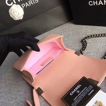 Boy Chanel Flap Shoulder Bag Sheepskin Leather A67085 Pink Boy Chanel Flap Shoulder Bag Sheepskin Leather A67085 Pink