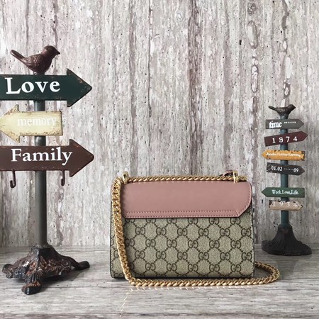 Gucci Padlock Small GG Studded Shoulder Bag 432182 Pink Gucci Padlock Small GG Studded Shoulder Bag 432182 Pink
