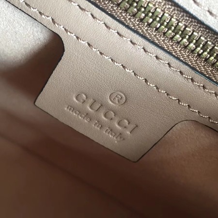 Gucci GG Marmont Small Top Handle Bag 498110 Apricot Gucci GG Marmont Small Top Handle Bag 498110 Apricot