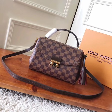 Louis Vuitton Damier Ebene Canvas CROISETTE Bag N53000 Louis Vuitton Damier Ebene Canvas CROISETTE Bag N53000
