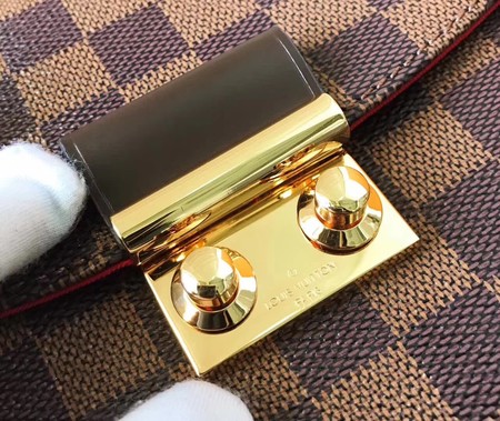 Louis Vuitton Damier Ebene Canvas CROISETTE Bag N53000 Louis Vuitton Damier Ebene Canvas CROISETTE Bag N53000